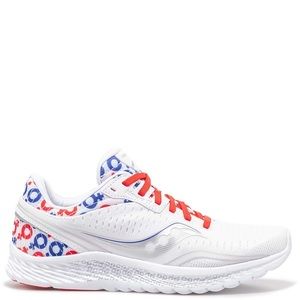 Saucony Women's x Prinkshop Hero Kinvara 11 Running Shoes - Red/White/Blue